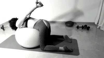 Tober Day 12: Yoga Kink - Tied Up And Fucked On Her Yoga Ball: Bdsmlovers91 - txxx.com