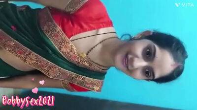 Desi Bhabhi - Cheating Newly Married wife with Her Boy Friend Hardcore Fuck in front of Her Husband ( Hindi Audio ) - sunporno.com - India