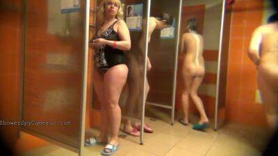 Spy Camera In Real Russian Female Public Bathroom Exposed 10 Min - voyeurhit.com - Russia