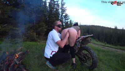 Brought Girlfriend to Forest It Fucked In Ass With Cum On Face - porntry.com