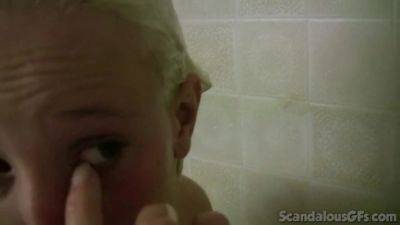 Jewel Blowjob and rubbing in Shower - txxx.com
