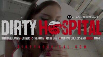 Doctor Checks Krystals Ass Hole and Pussy with Speculum - Dirtyhospital - hotmovs.com