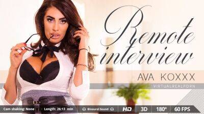 Ava Koxxx - Remote interview - txxx.com - Britain