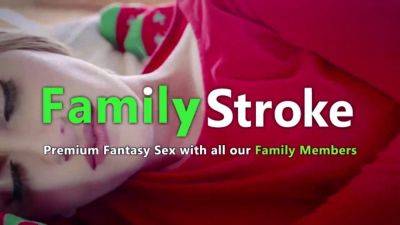 Stepdaddy's taboo Christmas morning: Full Vids FamilyStroke.net - sexu.com