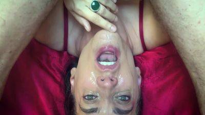 Upside Down Deep Throat With Balls In Face - Mila Red Rabbit 15 Min - upornia.com