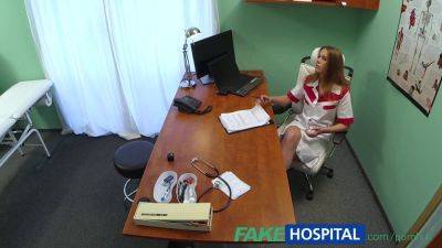 Alexis Crystal - Alexis Crystal gets paid with a deepthroat BJ for her work in the fakehospital - sexu.com
