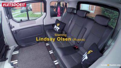 Matt Bird - Lindsey Olsen - Blonde teen rides her car like a pro in HD video - sexu.com - Czech Republic