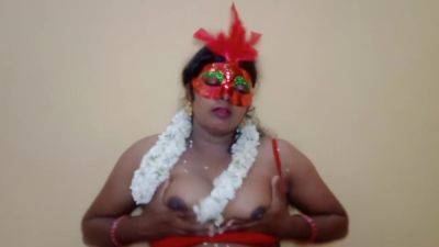Indian Red Saree Sexy Big Boobs Aunty - upornia.com - India