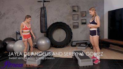 Jayla De Angelis - Sereyna Gomez - Jayla De-Angelis - Watch Jayla De Angelis and Sereyna Gomez get down and dirty in steamy gym sex - sexu.com - Czech Republic - Poland