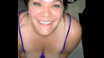 Thick facial for cute busty Latina sillyslutwife - xvideos.com