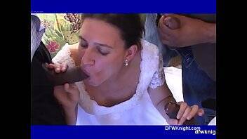 My Wifes DFWKnight Wedding Gangbang breeding - xvideos.com