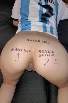World Cup result on the ass of a PAWG teen - anysex.com