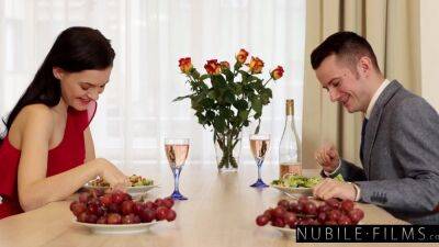 First date on the kitchen table - anysex.com