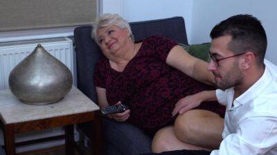 John Price - BBW in her late 50s tries younger nephew's cock the hard way - xbabe.com