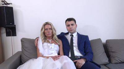 Claudia Mac - Bride in her late 20s fucked by her father-in-law in front of her hubby - hellporno.com